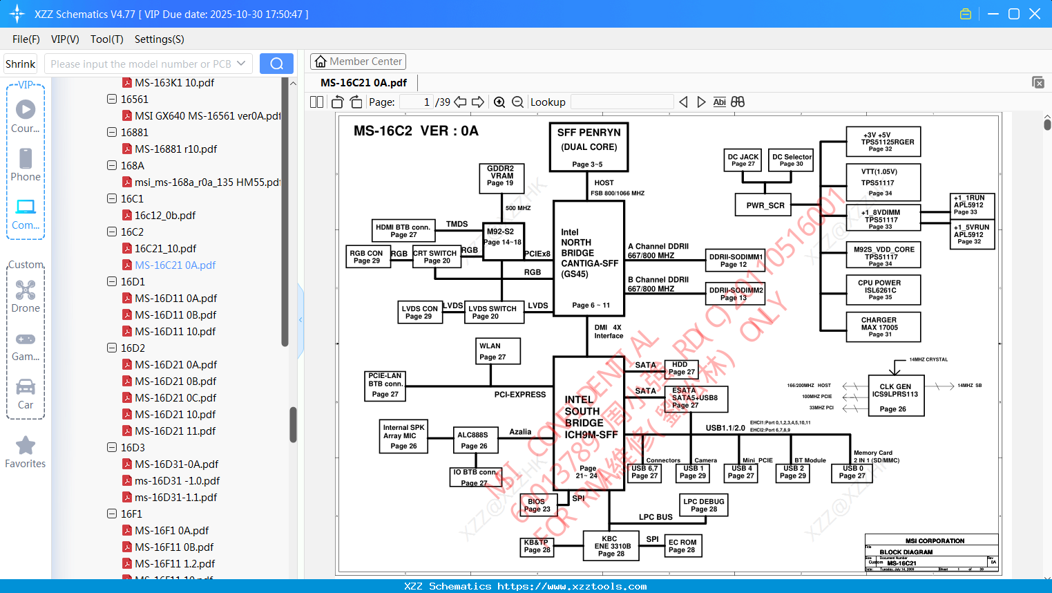 Laptop MSI MS-16C21 0A